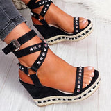 Pairmore Daily Numy Wedge Rock Studs Sandals