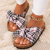 Pairmore Women Comfy Classic Plaid Summer Sandals