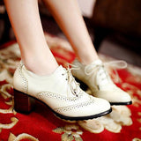Pairmore British Style Carved Classy Lace Up Oxford Shoes