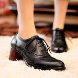 Pairmore British Style Carved Classy Lace Up Oxford Shoes