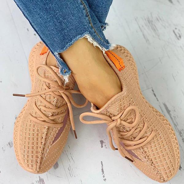 Pairmore Colorblock Breathable Lace-up Fashion Sneakers