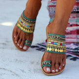 Pairmore Ethnic Boho Style Toe Ring Sandals