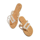 Pairmore Shiny Rainstone Casual Flip-flop Slippers
