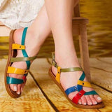 Pairmore Color Leather Daily Summer Sandals