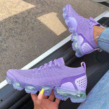 Pairmore Women Round Toe Pu All Season Purple Sneakers