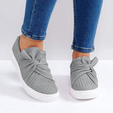 Pairmore Women Knitted Twist Slip On Sneakers