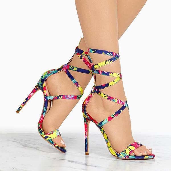 Pairmore Lace-Up Closure Single Sole Heels