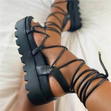 Pairmore Summer Boho Strappy Platform Sandals