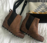 Pairmore Women Winter Slip On Wedge Boots