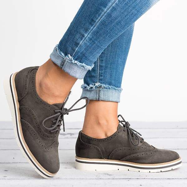 Pairmore Lace Up Perforated Oxfords Shoes